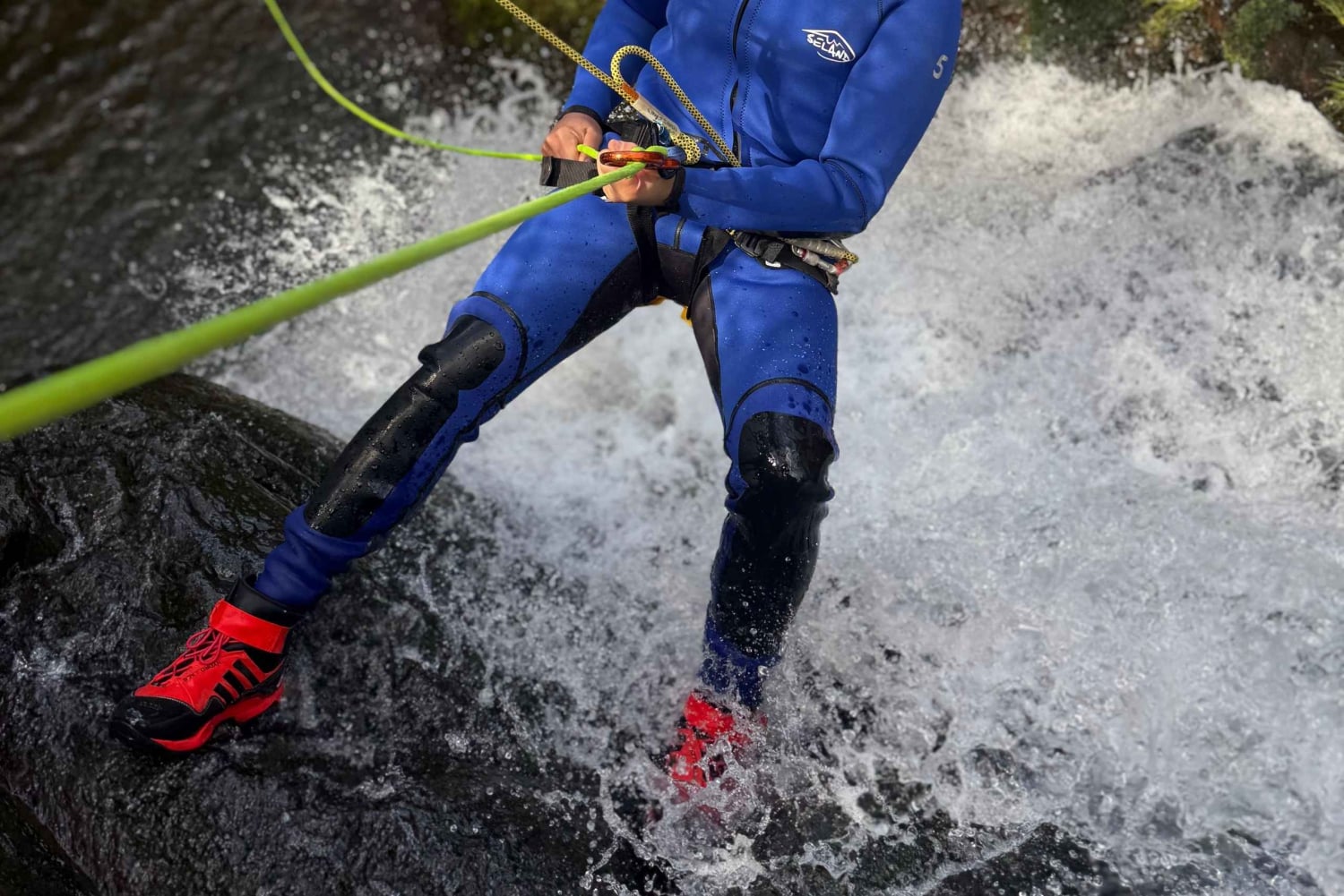 Madeira: Halvdagsäventyr i canyoning, nivå 1
