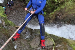 Madeira: Halvdagsäventyr i canyoning, nivå 1
