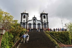 Madeira: Monte Sightseeing Tour & Toboggan Sled Ride