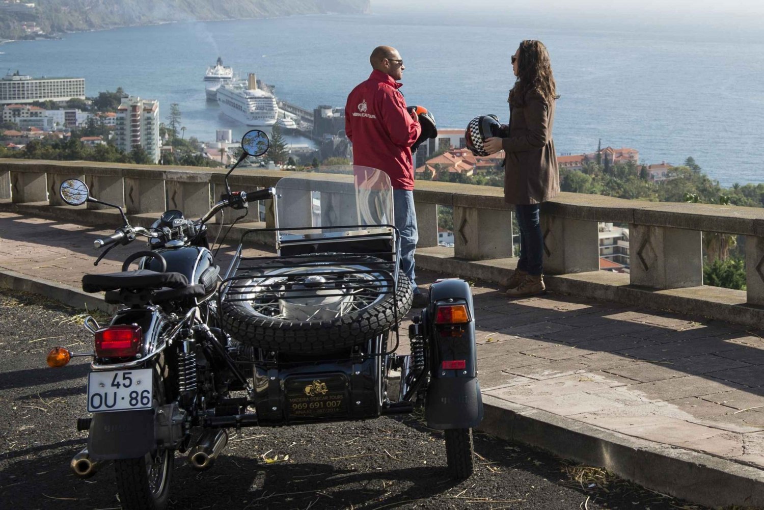 Madeira: Private 4-Hour Scenic Tour by Sidecar