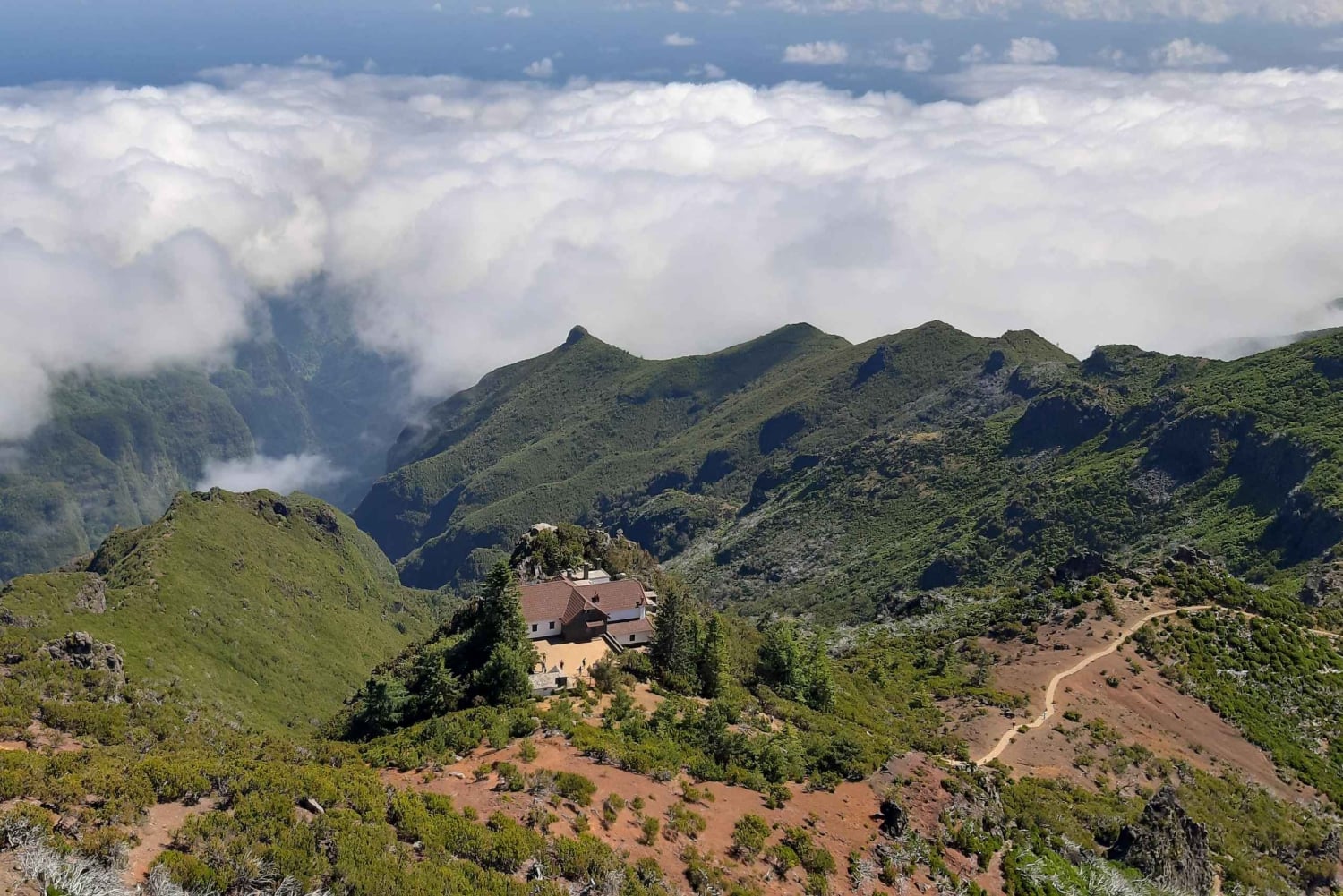 Madeira: Privat guidet Achadas Teixeira - Pico Ruivo PR1.1