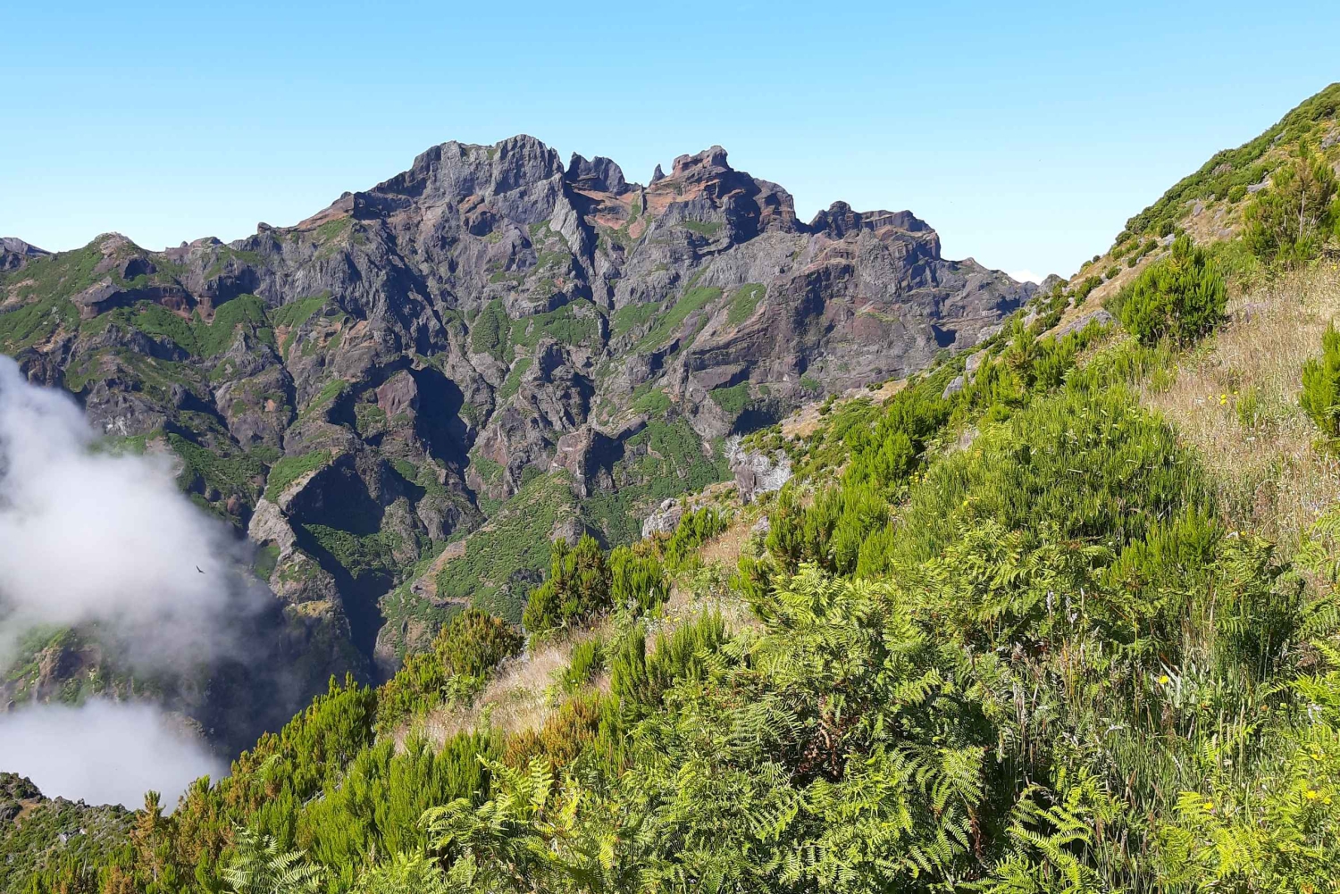 Madeira: Privat guidet Achadas Teixeira - Pico Ruivo PR1.1