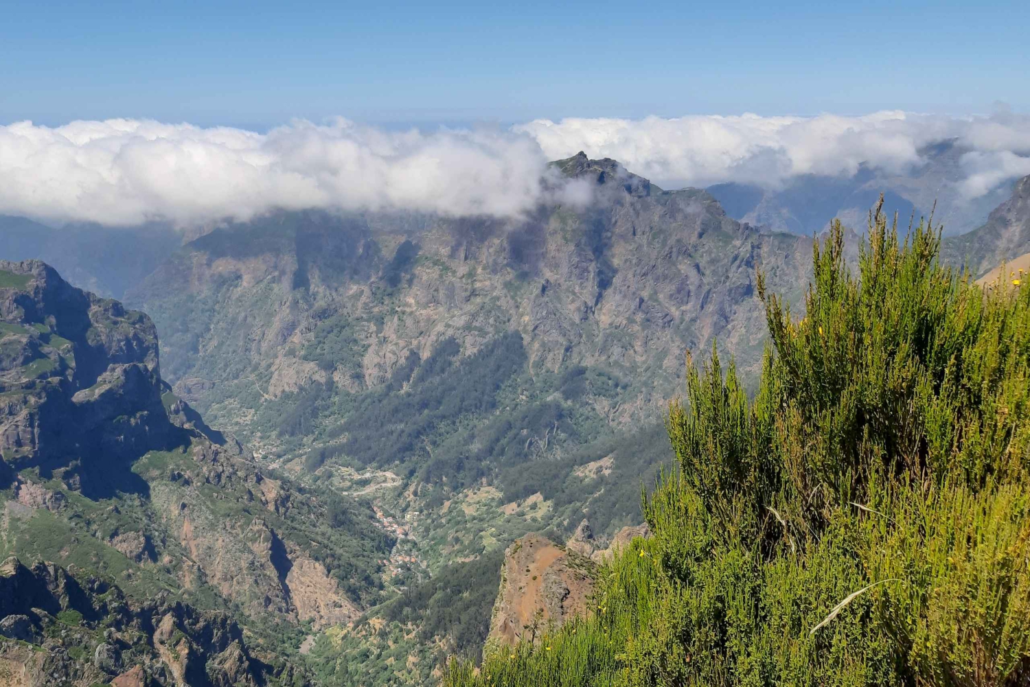 Madeira: Privat guidet Achadas Teixeira - Pico Ruivo PR1.1