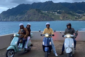 Madeira: Private Guided Vespa Tour Mountains (7hrs)