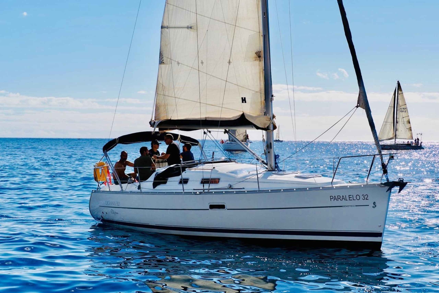 Madeira: privat seiltur for familier, SUP, snorkling