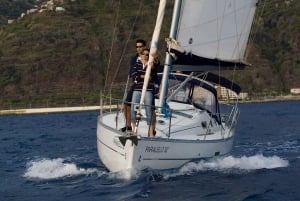 Madeira: privat segelbåtstur för familjen, SUP, snorkling