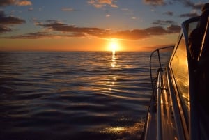 Madeira: Private Yachttour bei Sonnenuntergang mit Schnorcheln und Wein