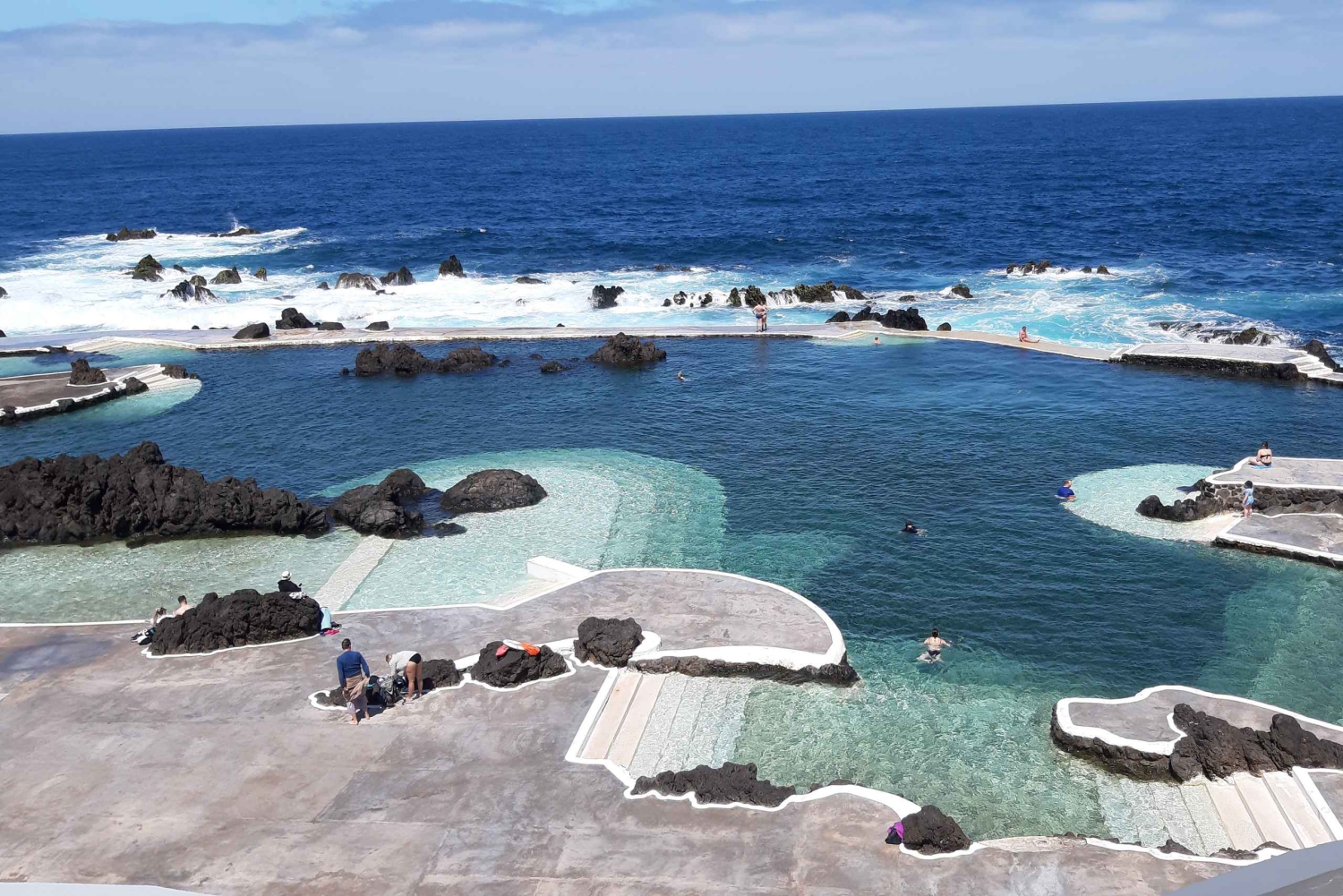 Madeira: privétransfer naar de natuurlijke zwembaden van Porto Moniz