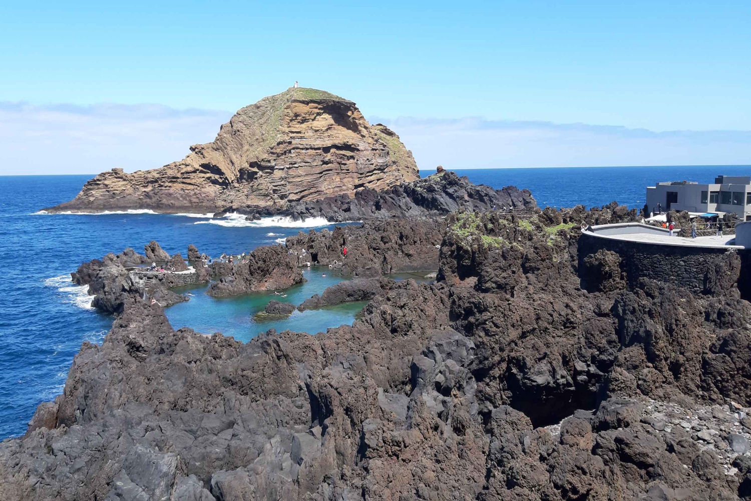 Madeira: privétransfer naar de natuurlijke zwembaden van Porto Moniz