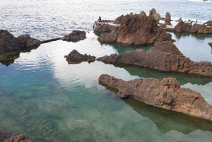 Madeira: privétransfer naar de natuurlijke zwembaden van Porto Moniz