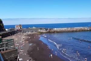 Madeira: Privat transfer till Seixal Black Sand Beach