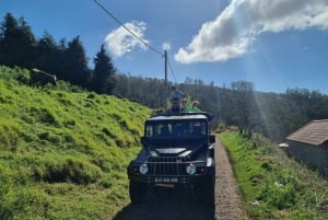 Madeira : SkyWalk, Fanal, Natural Pools 4x4 Jeep Tour