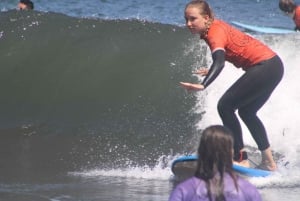 Madeira: surf lesson at Porto da Cruz