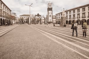 Ponta Delgada: tour de la ciudad y visita a una plantación de piñas