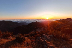 Privat soluppgång på Pico Areeiro och vandring (valfritt)