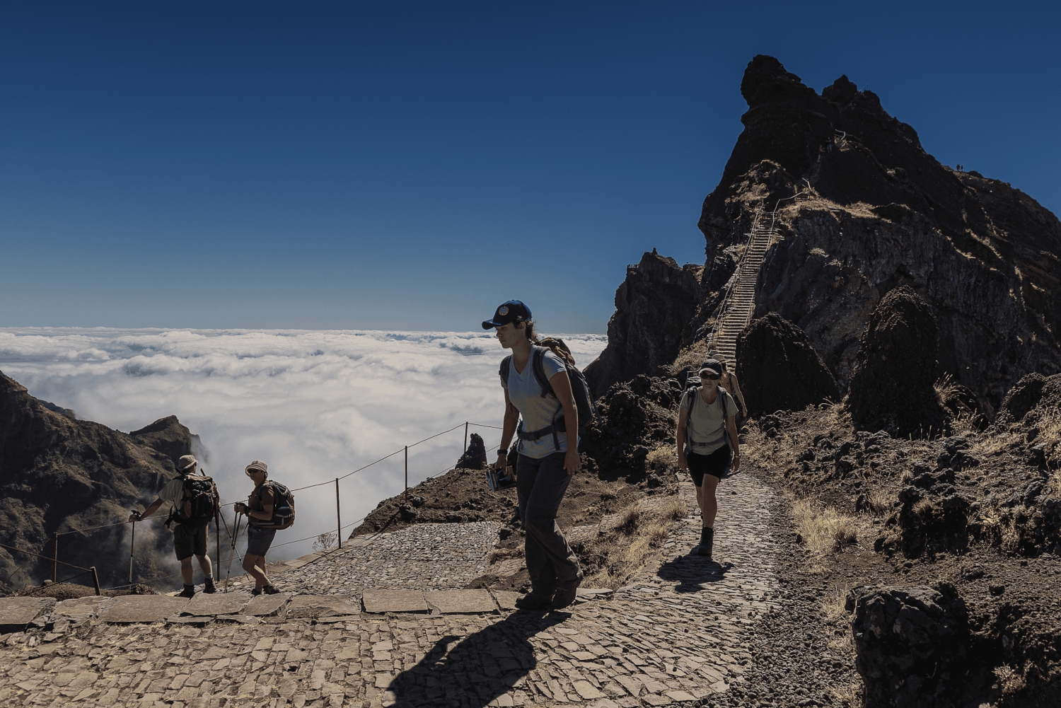 Escalera al Cielo: Pico do Areeiro en la isla de Madeira