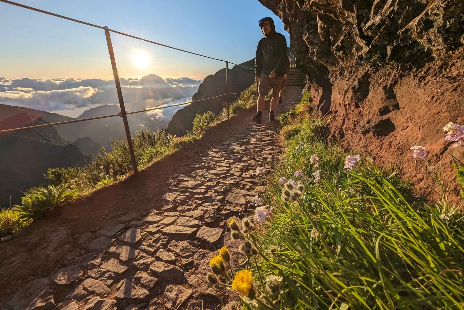 Trap naar de hemel: wandeling bij Pico Areeiro - met gids