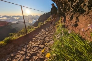 Trap naar de hemel: wandeling bij Pico Areeiro - met gids