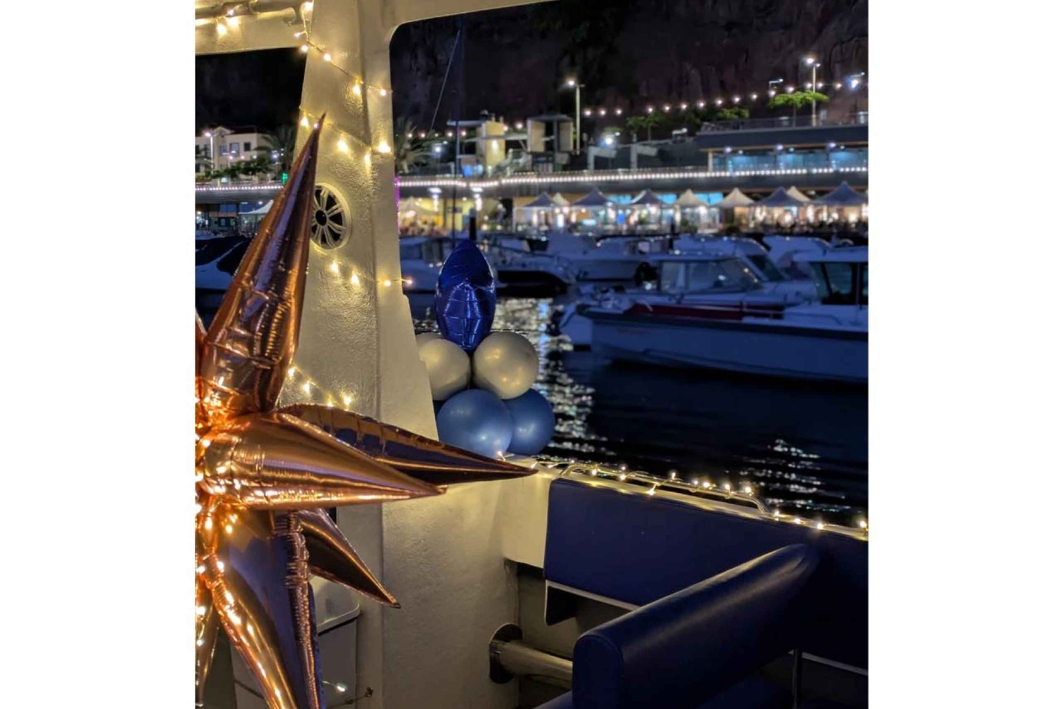 Au départ de Madère : tour en bateau des lumières de Noël