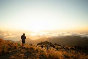 Sunset Madeira highlights route with food and drinks.