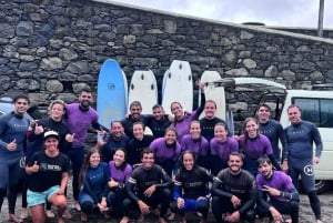 Surfingundervisning med fantastiske instruktører på Madeira
