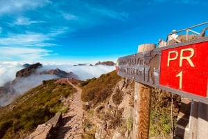 Transfer from Pico do Areeiro to Achada do Teixeira