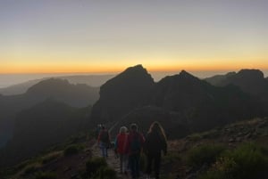 Transfer from Pico do Areeiro to Achada do Teixeira