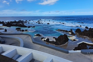 Vest-Madeira: Laurbærskog, foss, steinbassenger, tur