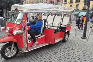 1.5-hour Tuk Tuk Tour in Madrid