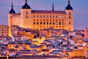 Alcázar and Historic Segovia & Toledo Tour from Madrid