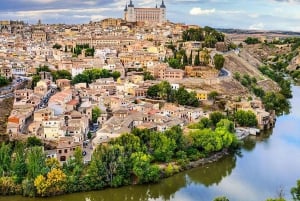 Alcázar and Historic Segovia & Toledo Tour from Madrid