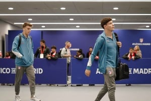 Atlético de Madrid: chegada da equipa + bilhete para o jogo