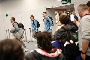 Atlético de Madrid: llegada del equipo + entrada al partido