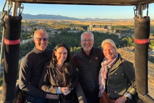 Voos de balão na zona de Madrid
