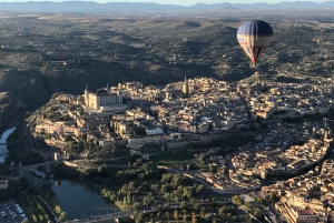 Voos de balão na zona de Madrid