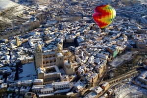 Voos de balão na zona de Madrid