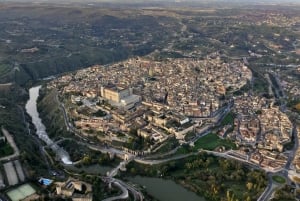 Voos de balão na zona de Madrid