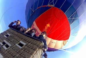 Voos de balão na zona de Madrid
