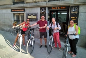 Madrid: tour guiado en bici de 3 horas en grupos reducidos