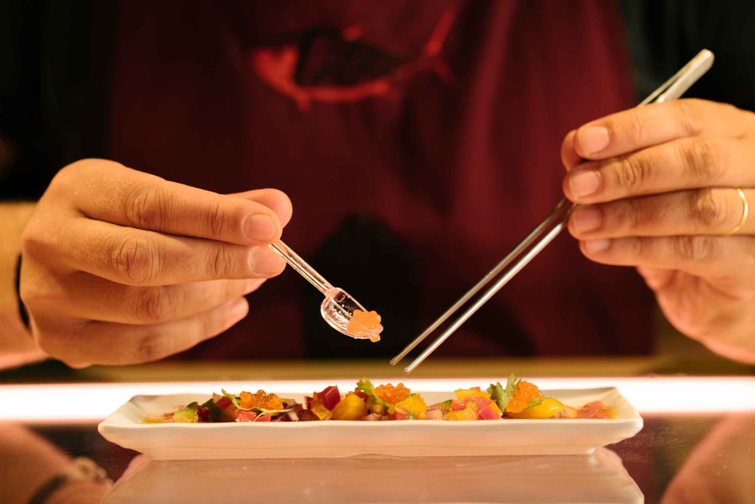 Degustazione di tonno rosso nel mercato più prestigioso della Spagna