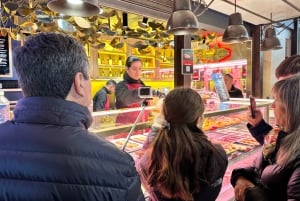 Blauwvintonijnproeverij in de meest prestigieuze markt van Spanje