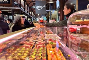 Provning av blåfenad tonfisk på Spaniens mest prestigefyllda marknad