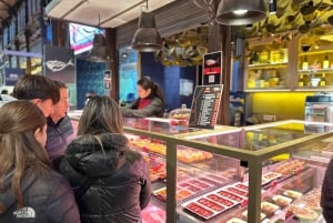 Degustação de atum rabilho no mercado mais prestigiado de Espanha