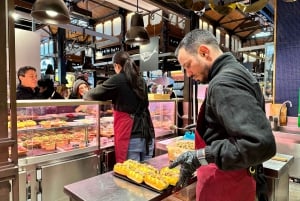Blauwvintonijnproeverij in de meest prestigieuze markt van Spanje