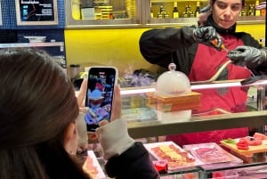 Degustazione di tonno rosso nel mercato più prestigioso della Spagna