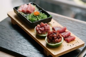 Degustazione di tonno rosso nel mercato più prestigioso della Spagna