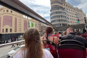 City Sightseeing Madryt – panoramiczna wycieczka autobusowa i dodatkowe atrakcje do rezerwacji