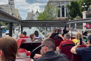 City Sightseeing Madryt – panoramiczna wycieczka autobusowa i dodatkowe atrakcje do rezerwacji