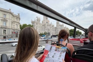 City Sightseeing Madryt – panoramiczna wycieczka autobusowa i dodatkowe atrakcje do rezerwacji