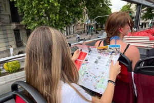 Tour panoramico della città di Madrid in autobus